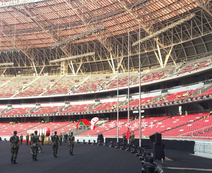 山西省二青會旗桿